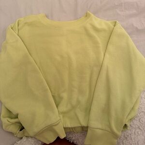 Universal Thread Greenish/Yellow Crewneck